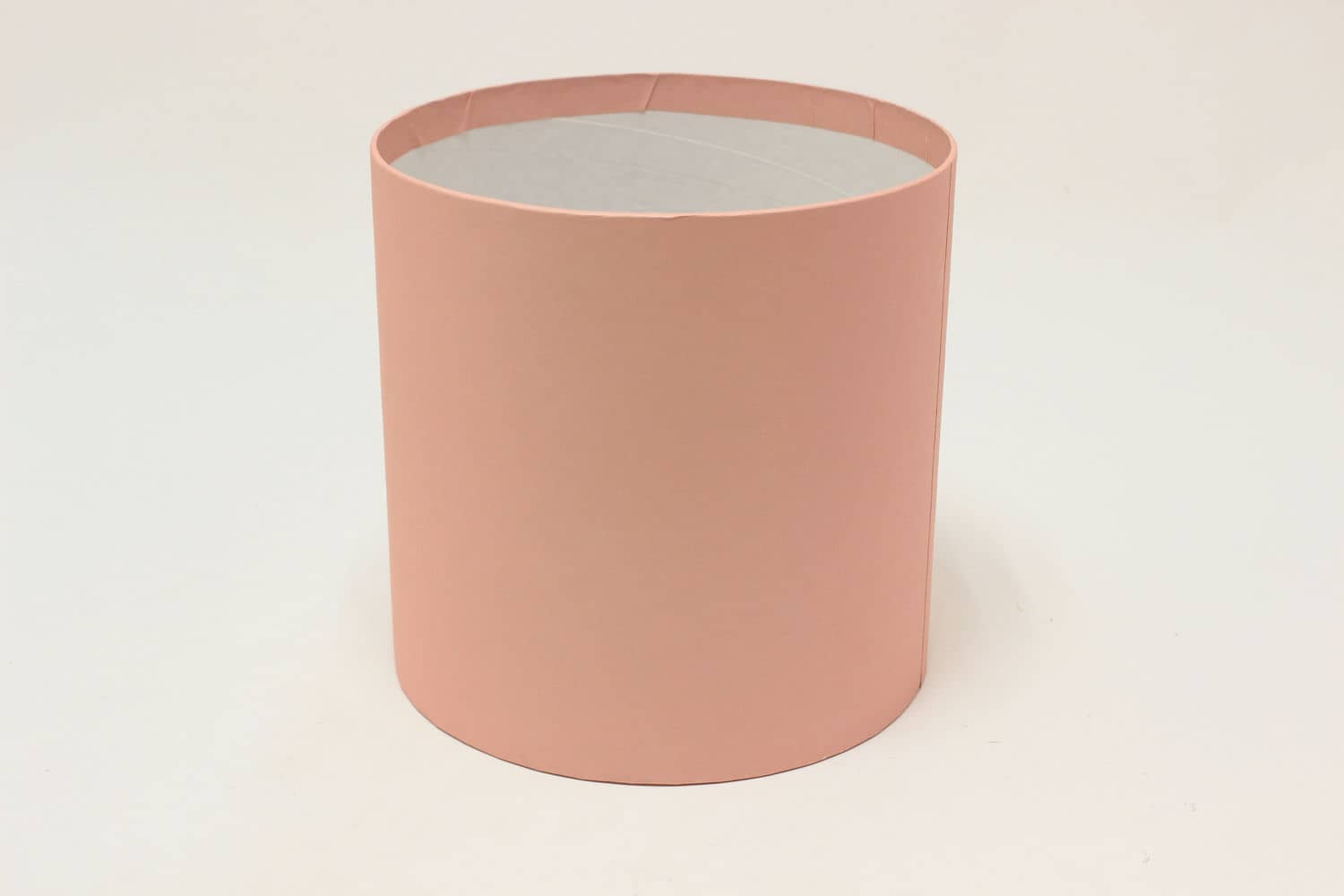 Коробка цилиндр "Exclusive" (без крышки) 20*20 см, Пудра (Арт) КЦБ-0023/0