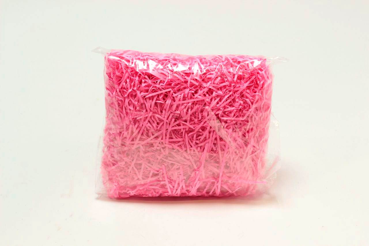 Бумажный наполнитель Малиновый неон, арт.113, 50 грамм, 2мм