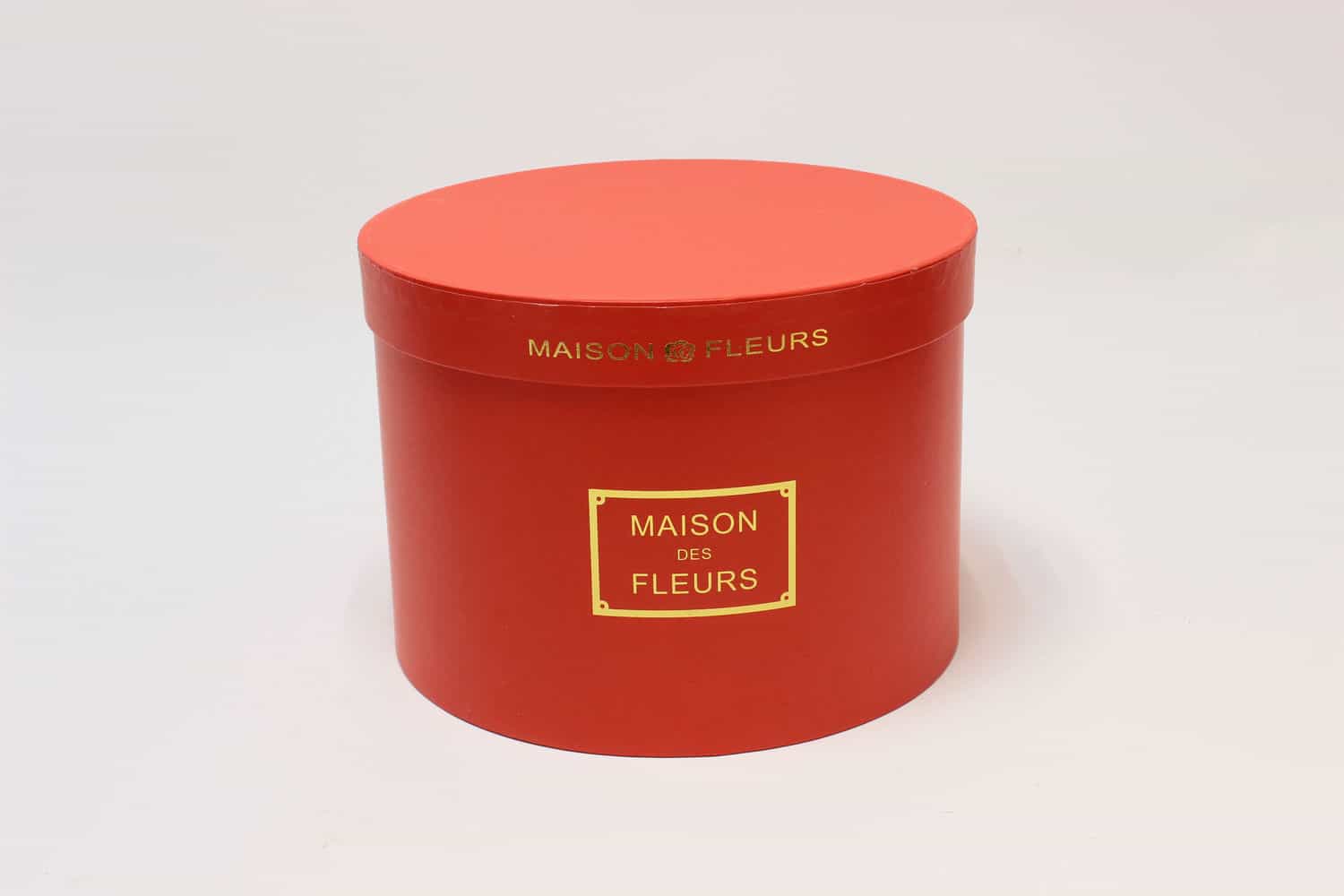 Коробки круг "Maison des Fleurs" 26*18,5 см, Красный (Арт) 7215006/074-4