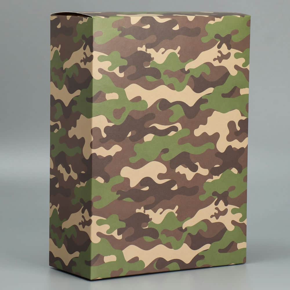 Коробка складная «Хаки», 22 × 30 × 10 см 9238392