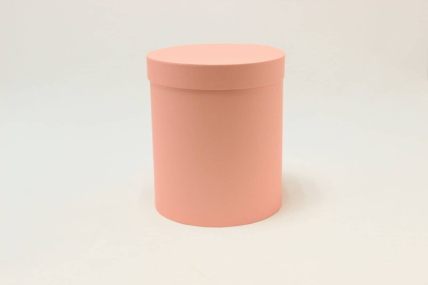 Коробка цилиндр "Exclusive" с крышкой D20*H24 см, Розовый (Арт) КЦС-002/3
