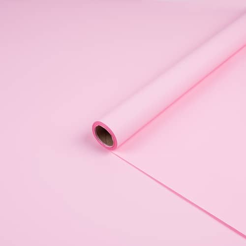 Пленка матовая плотная "Florins" 58см*10м, 65мкм Розовый (21)
