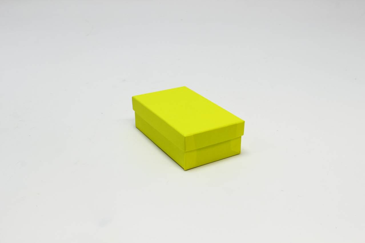 Коробка прямоугольник "Классик"  13.5*8*4.8 см, Лимон (Арт) 88001291/9