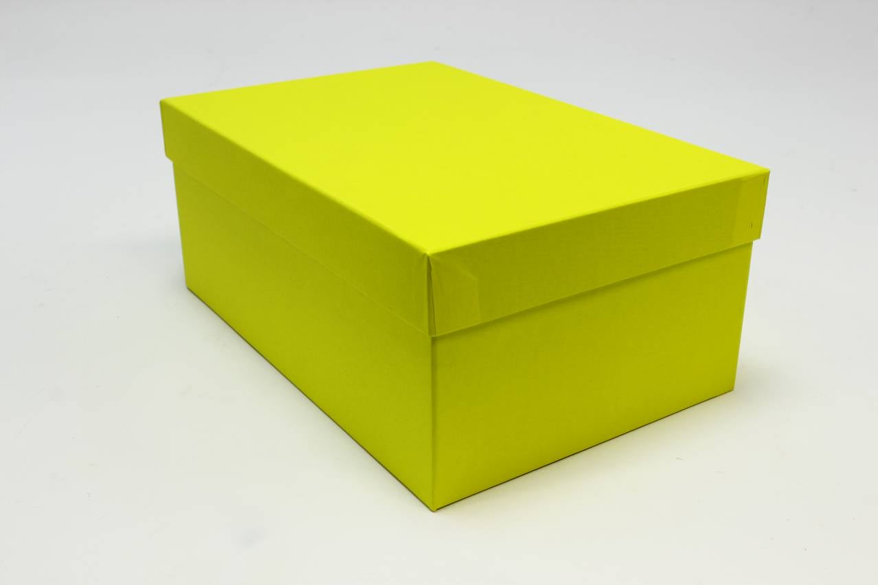 Коробка прямоугольник "Классик"  27.5*18*11.5 см, Лимон (Арт) 88001291/2