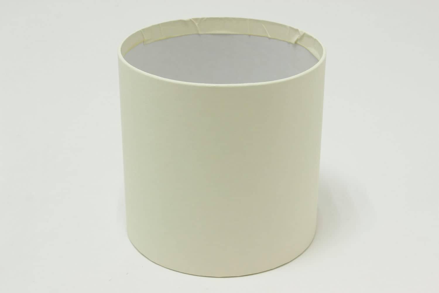 Коробка цилиндр "Exclusive" (без крышки) 15*15 см, Шампань пастель (Арт) КЦБ-0036/3