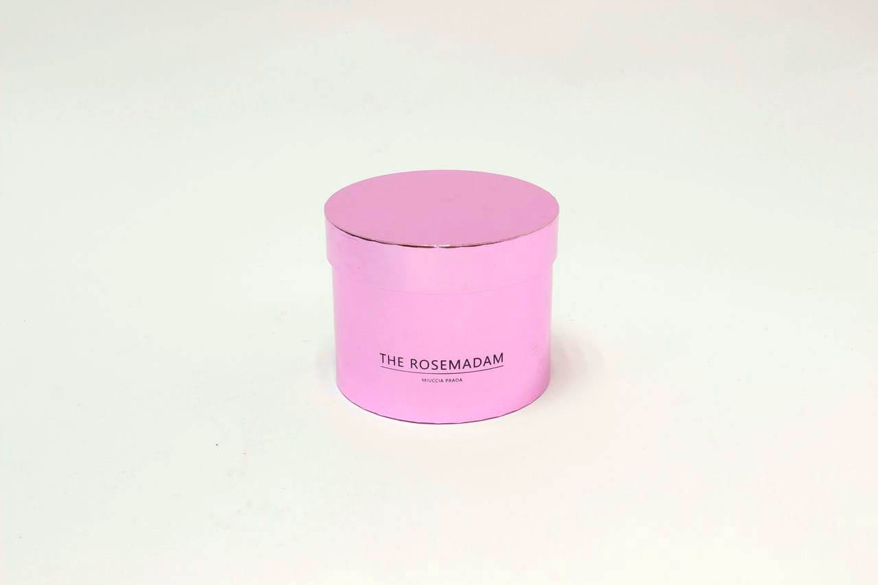 Коробка Цилиндр 15*12 см "The Rosemadam" Розовый (Арт) 7202306/5-6