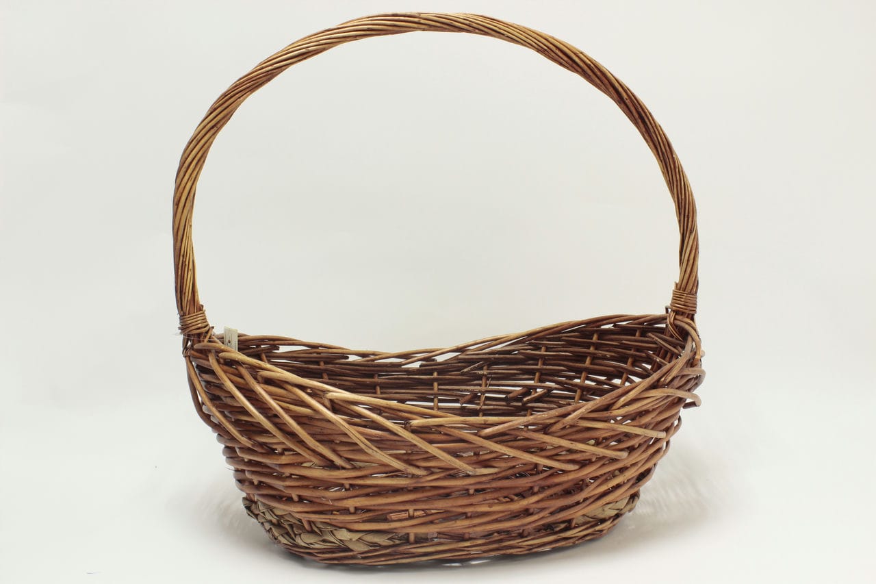 Корзина из Ивы (овальная) 50*35*H20*H15*НН50 см (Арт) 4840273-1