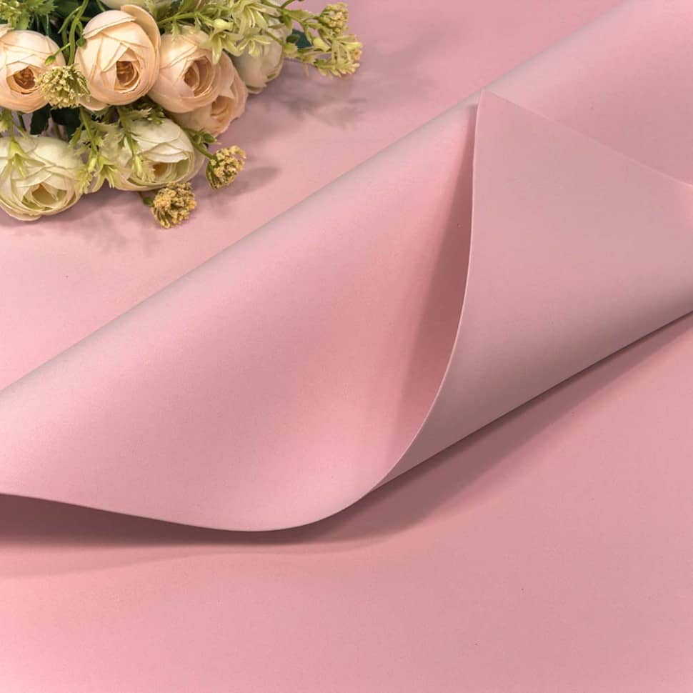 Фоамиран в листах 1мм 70*60 см, (1шт) Светло-розовый