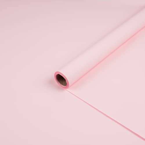Пленка матовая плотная "Florins" 58см*10м, 65мкм Бледно-розовый (19)
