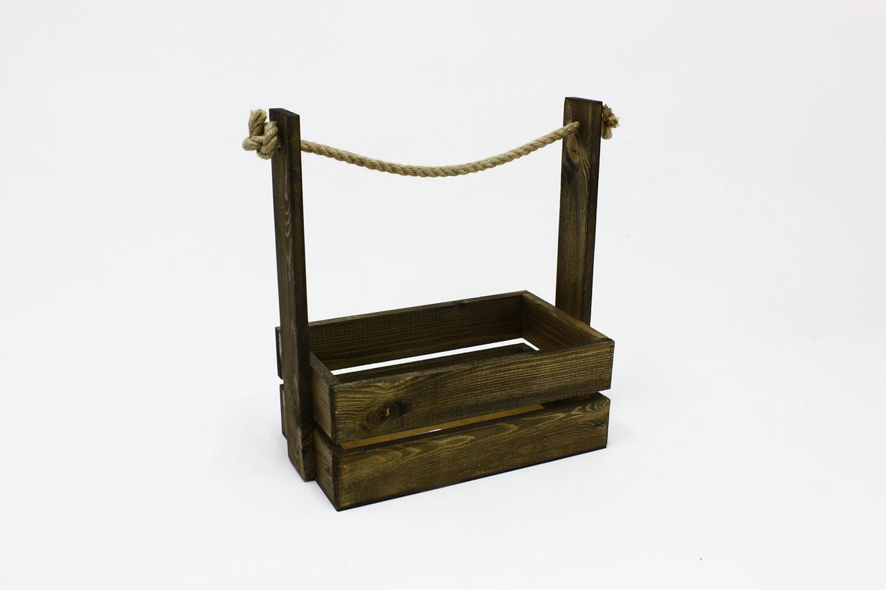 Ящик для декора "Классик" 25,5*15*30 см, палисандр (Арт) 20006-2
