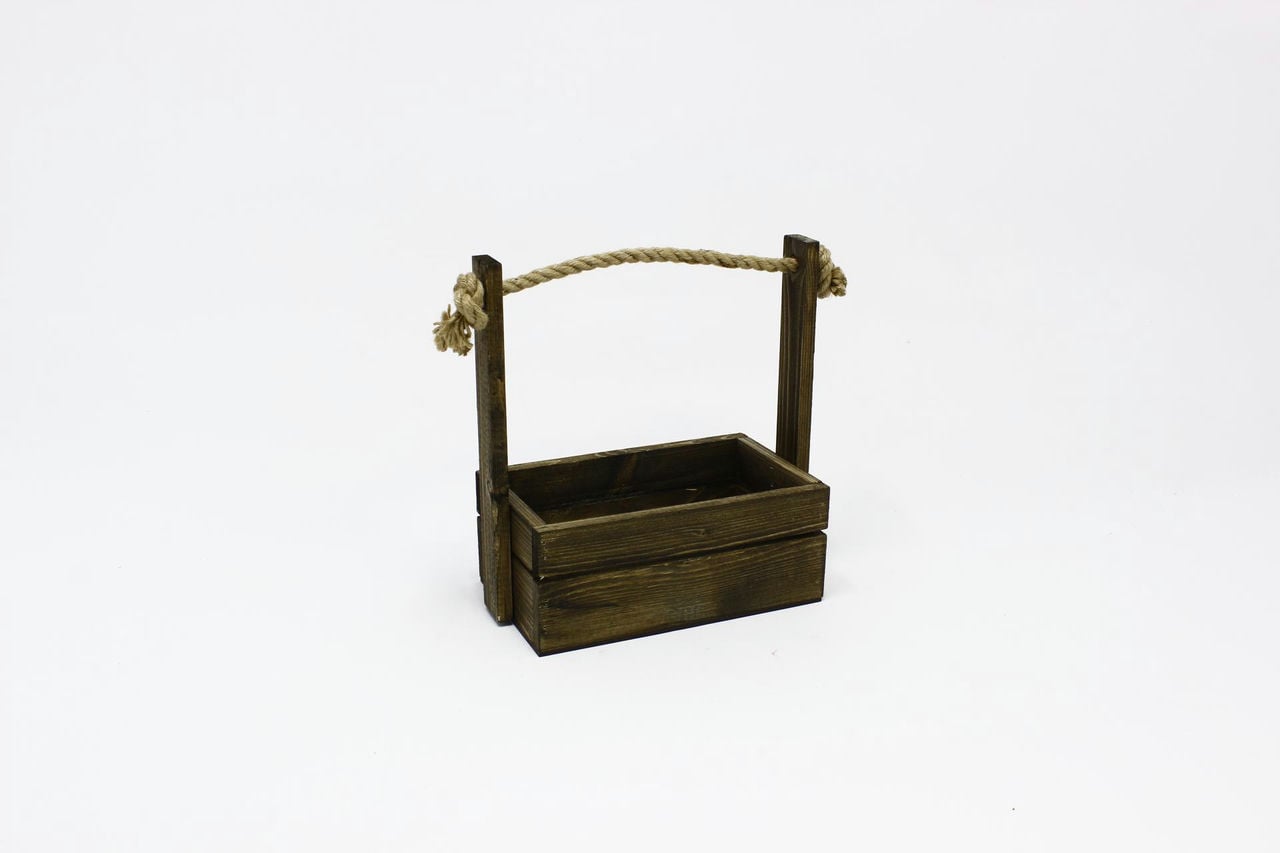 Ящик для декора "Классик" 20*12*23 см, палисандр (Арт) 20006-3