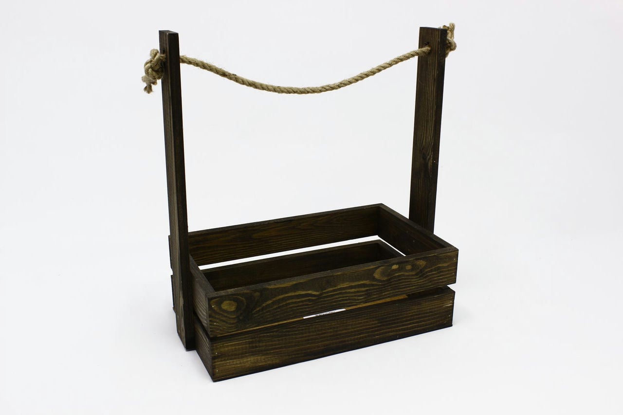 Ящик для декора "Классик" 30,5*18,5*35 см, палисандр (Арт) 20006-1