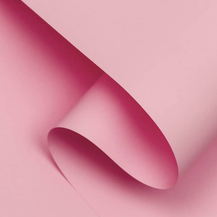 Пленка матовая плотная "Florins" 57 х 57 см; 65мкм 20шт/уп Нежно-розовый (26)